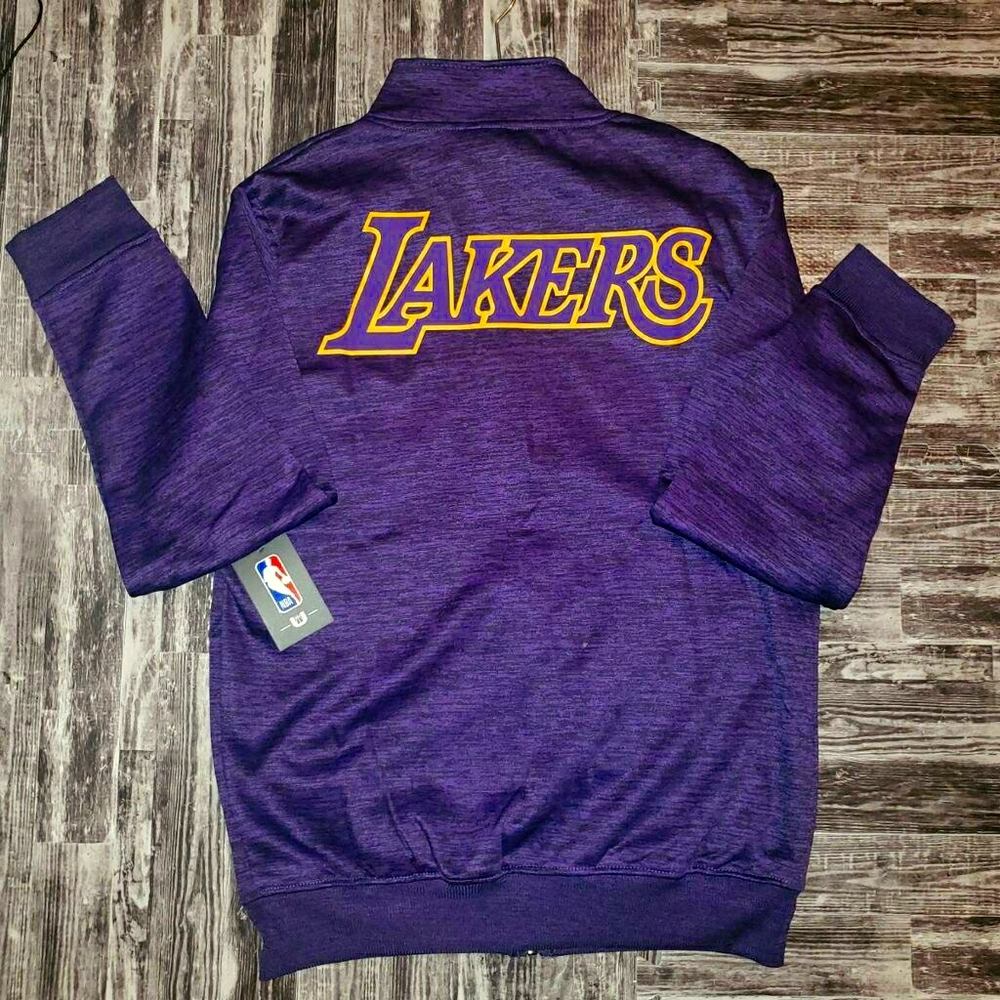 SOLD Lakers full zip Jacket NBA Official gear